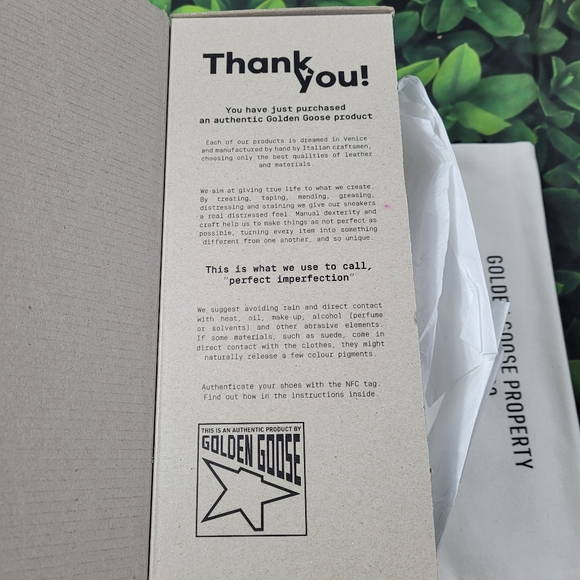 NIB Golden Goose Super-Star White Distressed Leather Low Top Sneakers size 38 - Picture 16 of 16